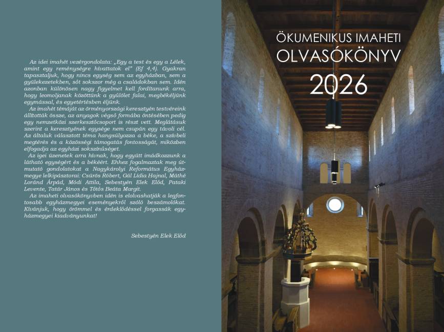 Megjelent a 2026-os imaheti olvasókönyv